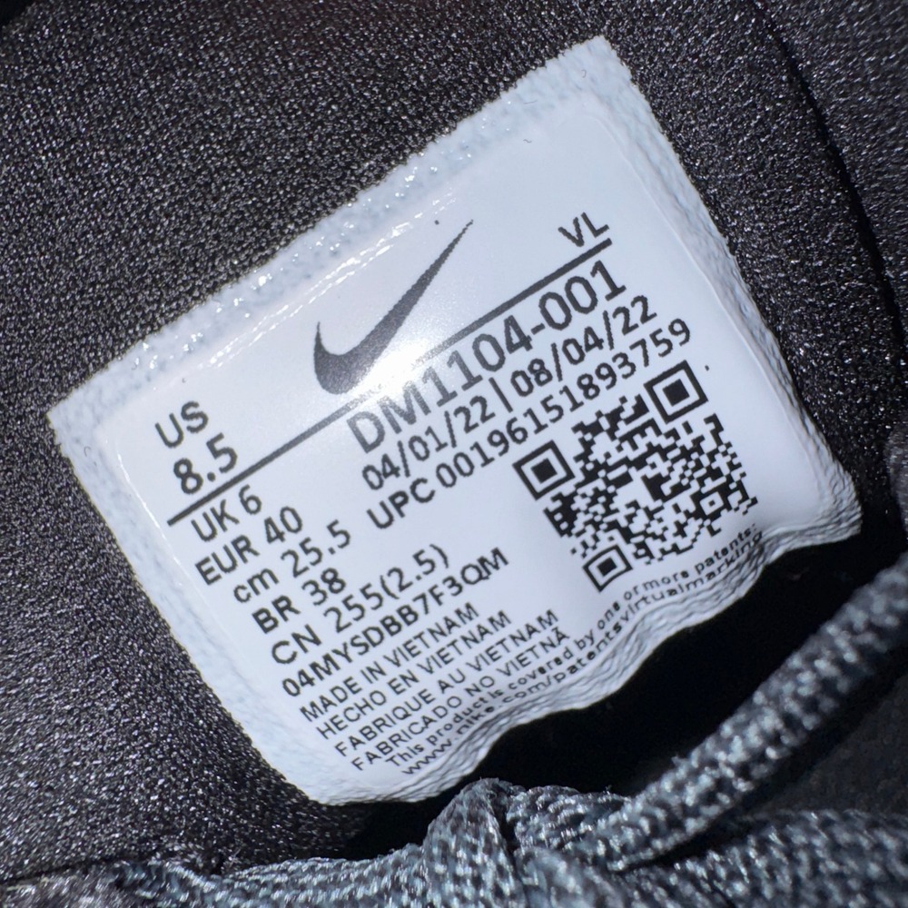 Nike Womens Air Winflo 9 Shield Running Shoes 8.5 Black Volt Water Repellent - Picture 3 of 7